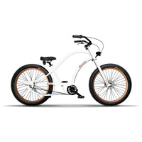 GRAND CHOPPER COPPER Plumbike bicykel pánsky hliníkový 7 rýchlostný pre náročných chopper bike